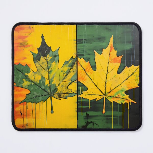 Item preview, Autumnal Fusion- Punk and Yombe Harmony in Maple Leaf Narratives designed and sold by OlfactoART Studio.