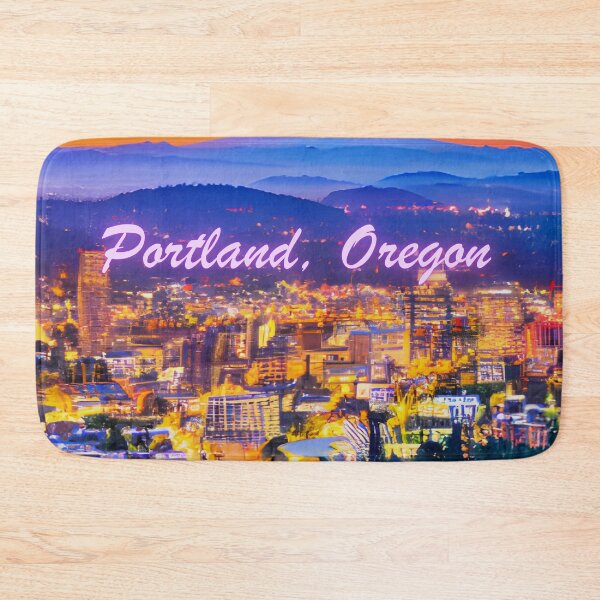 Item preview, Portland Oregon In An Oil Painting Style Design designed and sold by OregonsOwn.