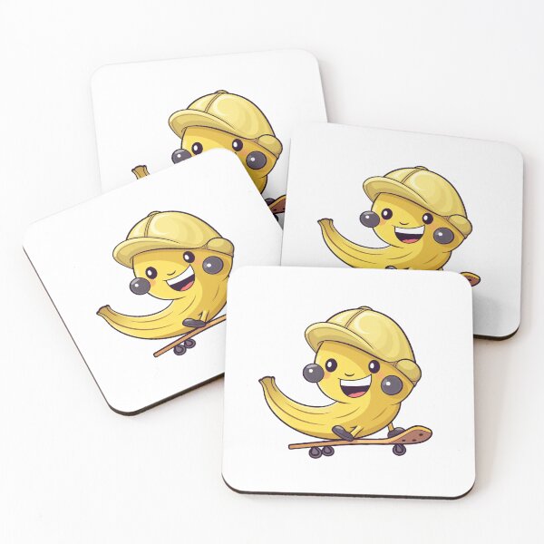 Item preview, Yellow banana learning new moves with its skateboard designed and sold by omerfdln34.