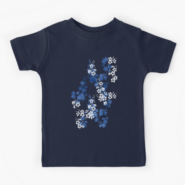 Item preview, Sakura blossom in deep blue designed and sold by adenaJ.