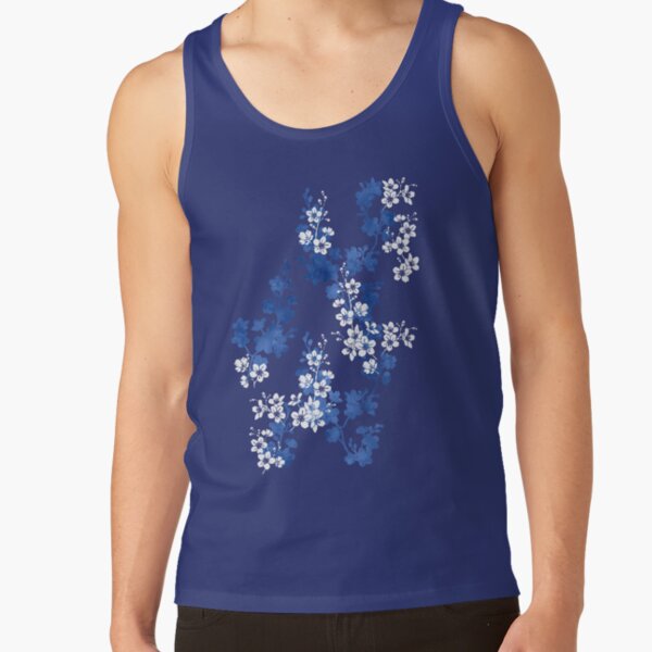 Item preview, Sakura blossom in deep blue designed and sold by adenaJ.