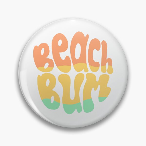Item preview, beach bum | lettering beachy vibes designed and sold by isamii.