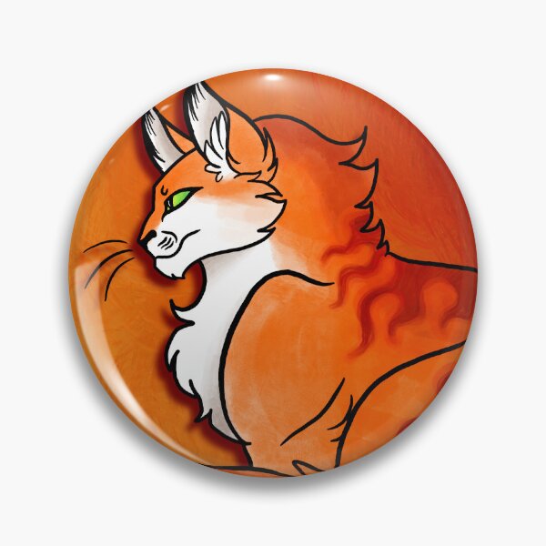 Item preview, Flaming Fox Cat designed and sold by MelSpyRose111.