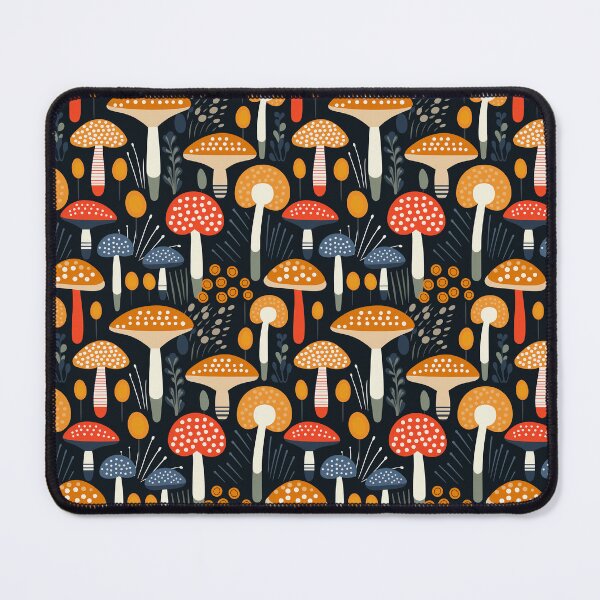 Item preview, mushrooms and fungi, bauhaus style designed and sold by darkartsflowers.