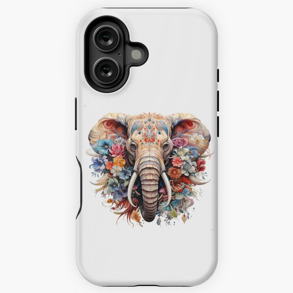 Item preview, Elephant : Flower designed and sold by echooche.