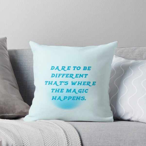 Item preview, Dare to be different; that's where the magic happens. designed and sold by THEKARIMASTORE.