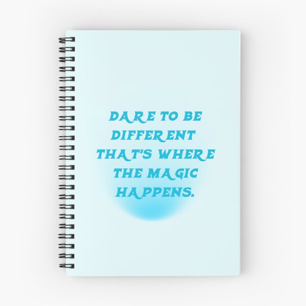 Item preview, Dare to be different; that's where the magic happens. designed and sold by THEKARIMASTORE.