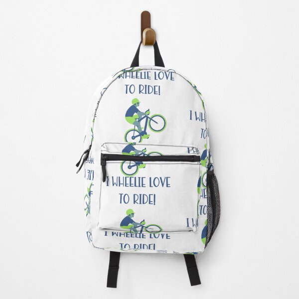 Item preview, I Wheelie Love to Ride! Cyclist Gift designed and sold by SSustainable.