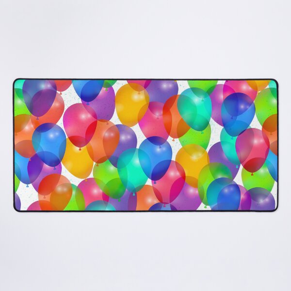 Item preview, Bright Colorful Birthday Balloons designed and sold by ArtfulFreddy.