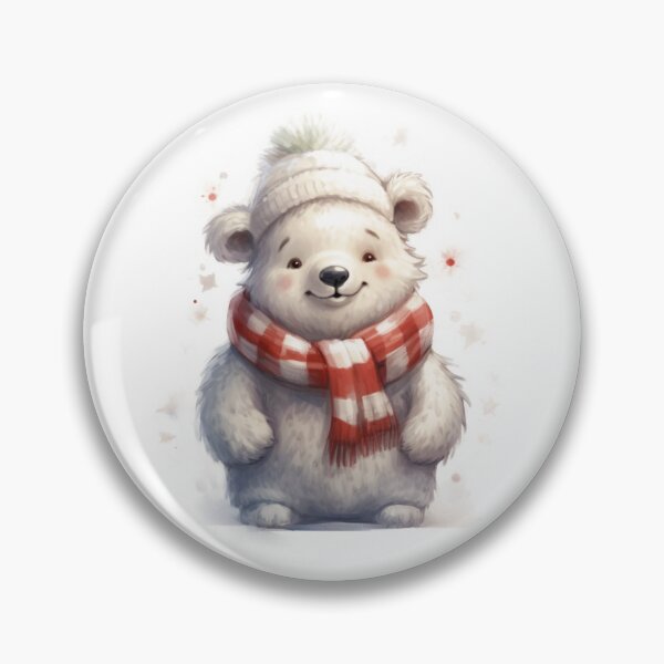 Item preview, Watercolor polar bear designed and sold by MendaciousMina.