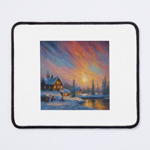 Item preview, christmas in the north pole painting designed and sold by sophia39175.