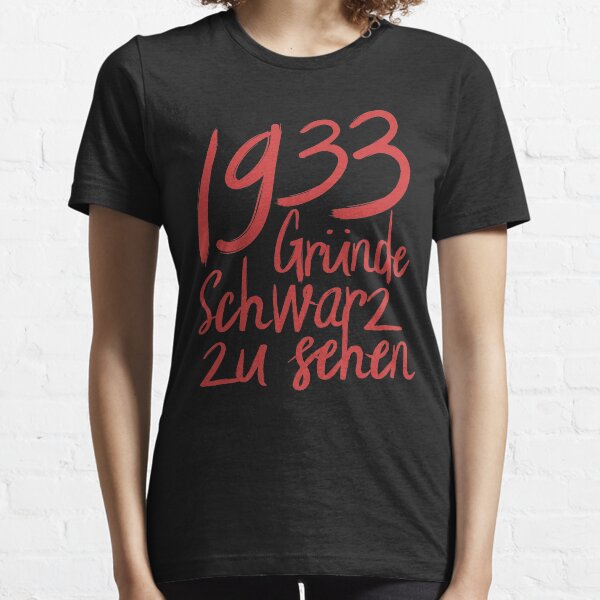 Vista previa del artículo con la obra «1933 razones para ver negro», diseñado y vendido por RAWWR.
