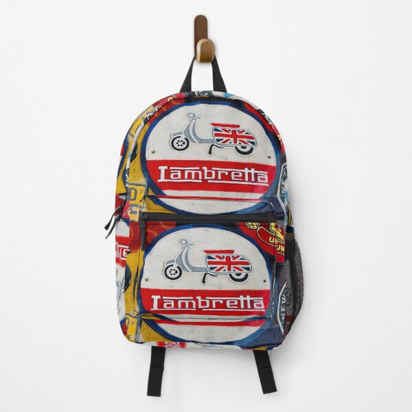 Item preview, vintage Lambretta advertising signs designed and sold by RoyalTarget.