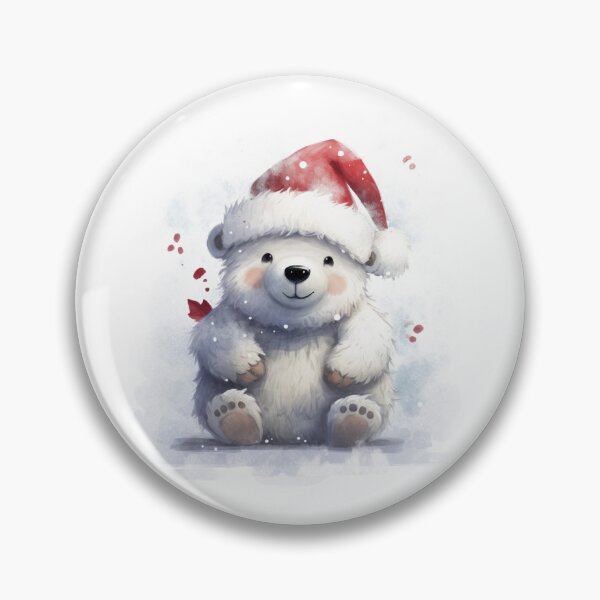 Item preview, Watercolor polar bear designed and sold by MendaciousMina.