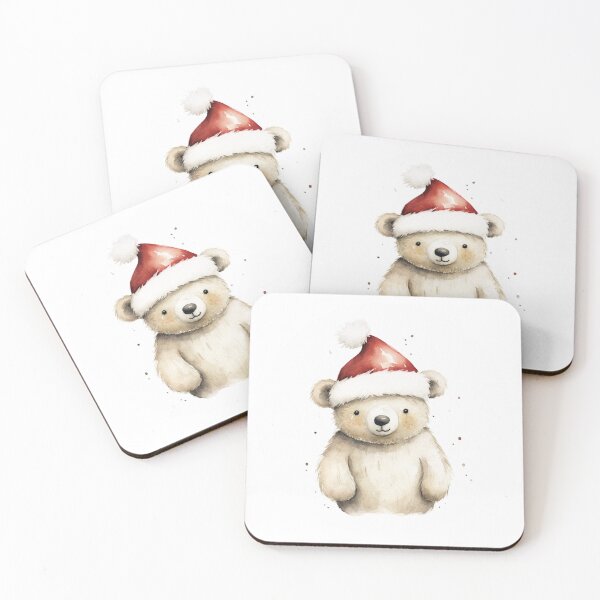 Item preview, Watercolor polar bear designed and sold by MendaciousMina.
