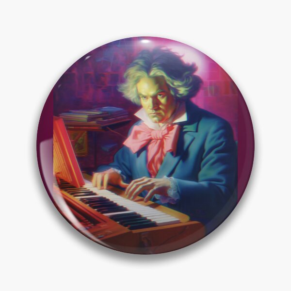Item preview, Beethoven Synth Wave designed and sold by B-Sharp-.