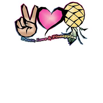Artwork thumbnail, Peace, Love & Pineapples by Vixen-Games