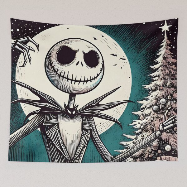 Item preview, Dive into Holiday Magic: Unique Jack Skellington Art for a Contemporary and Festive Celebration! designed and sold by InsaneLEDP.