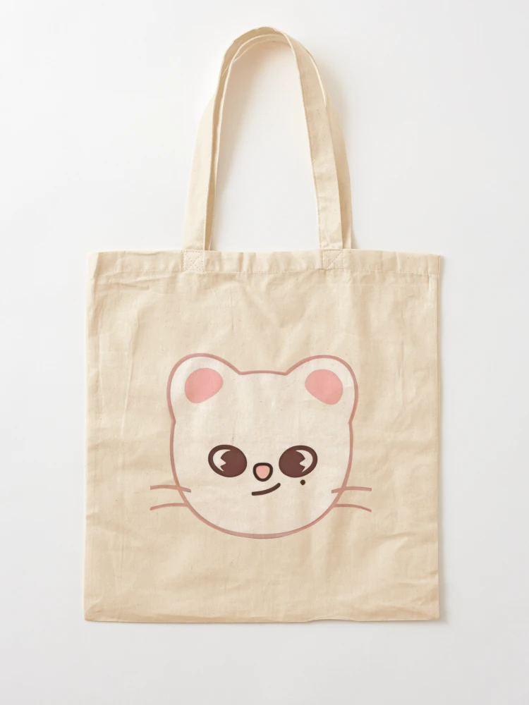 ヒョンジン ジニレット トートバッグ straykids skzoo ssrco,tote,cotton,canvas_creme