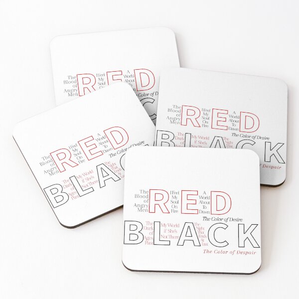 Item preview, Red/Black Les Miserables designed and sold by Hope Edwards.