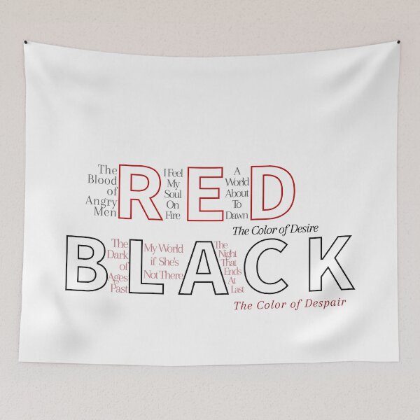Item preview, Red/Black Les Miserables designed and sold by Hope Edwards.