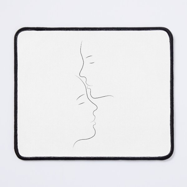 Item preview, Kissing Couple Line Art. Romance Love Together designed and sold by dk-design85.