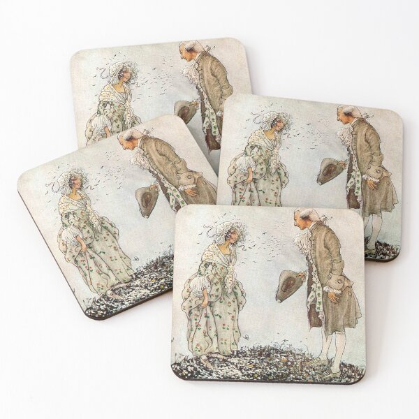 Item preview, Tinka Lilifot-Goldenhair and Mister Birre - John Bauer designed and sold by forgottenbeauty.