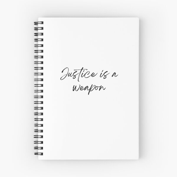 Item preview, Justice is a weapon Dazai Osamu quote designed and sold by DetectiveDog.