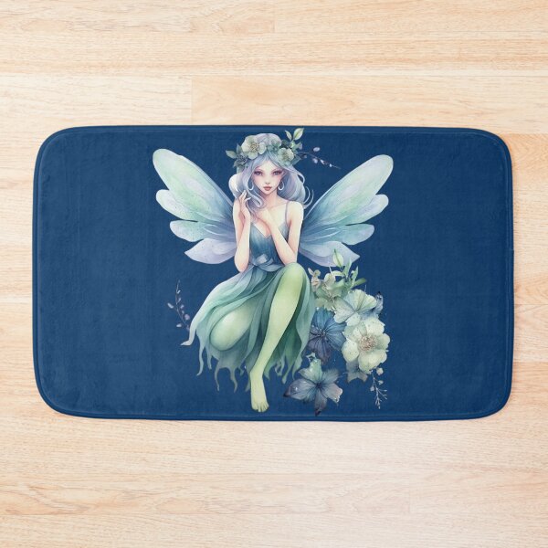 Item preview, Fairy In Blues and Greens designed and sold by FlutterbyFairy.