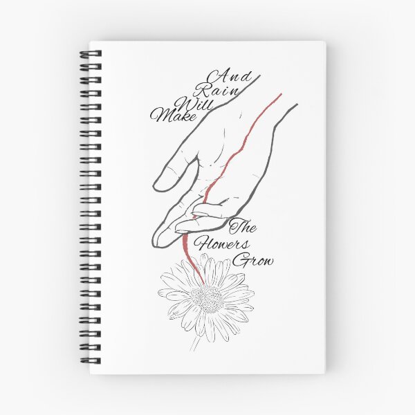 Item preview, Rain Will Make The Flowers Grow designed and sold by Hope Edwards.