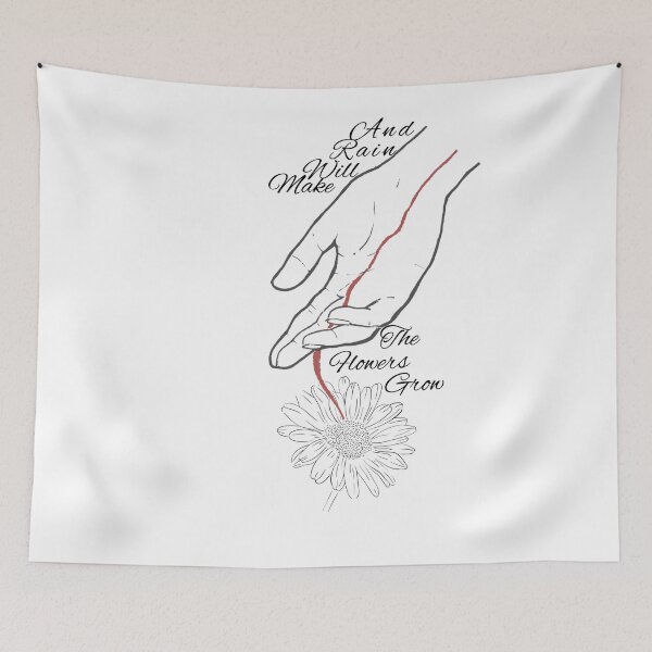 Item preview, Rain Will Make The Flowers Grow designed and sold by Hope Edwards.