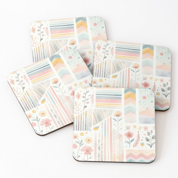 Item preview, Pastel Patterns | Watercolor designed and sold by kathryn-naomi.