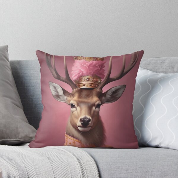 Item preview, Painting pink deer designed and sold by Carinaprint.