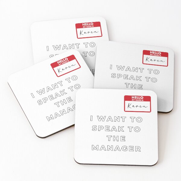 Item preview, Hello my name is Karen I want to speak to the manager  designed and sold by Inklusivestyles.