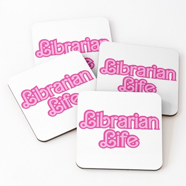 Item preview, Librarian Life Pink designed and sold by OscarAndOphelia.