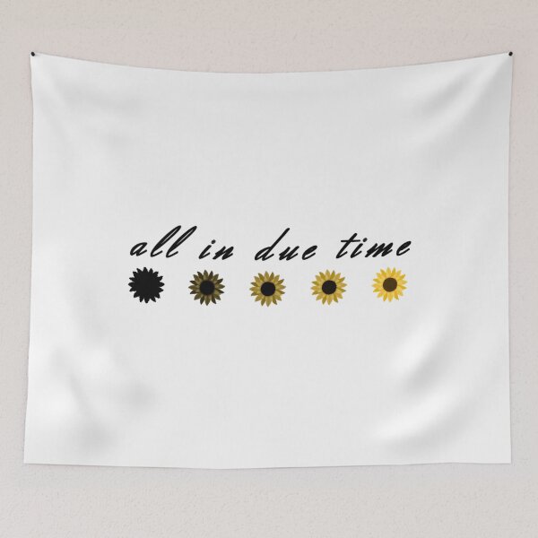 Item preview, Joshua Bassett All in Due Time Sunflower designed and sold by Hope Edwards.