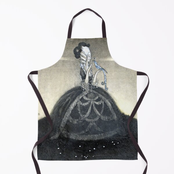 Item preview, Flicka With the Blue Bird - John Bauer designed and sold by forgottenbeauty.