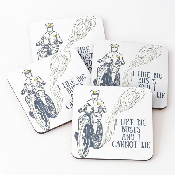 Item preview, I Like Big Busts And I Cannot Lie! - Cop Humor designed and sold by SSustainable.