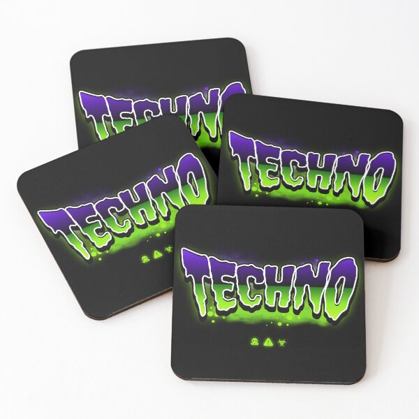 Item preview, Techno - Toxic Steez (purple/green)  designed and sold by Discothreadz.