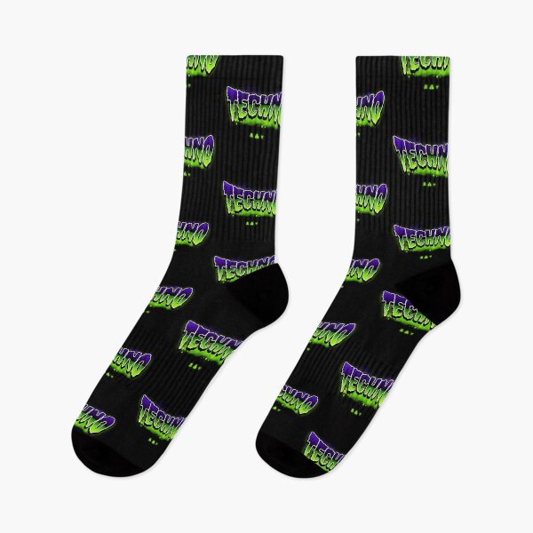 Item preview, Techno - Toxic Steez (purple/green)  designed and sold by Discothreadz.