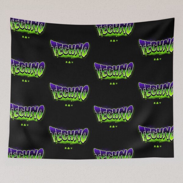 Item preview, Techno - Toxic Steez (purple/green)  designed and sold by Discothreadz.