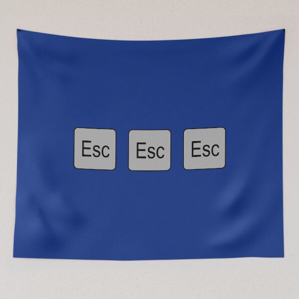 Item preview, ESC, ESC, ESC, Computer Key Short-Cuts designed and sold by AASparksDesigns.