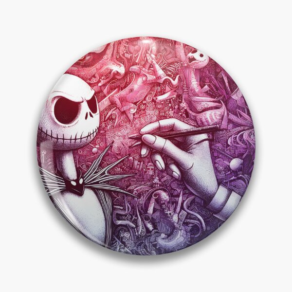 Artikelvorschau, Tauchen Sie ein in den Weihnachtszauber: Einzigartige Kunst von Jack Skellington für eine zeitgemäße und festliche Feier. entworfen und verkauft von InsaneLEDP.