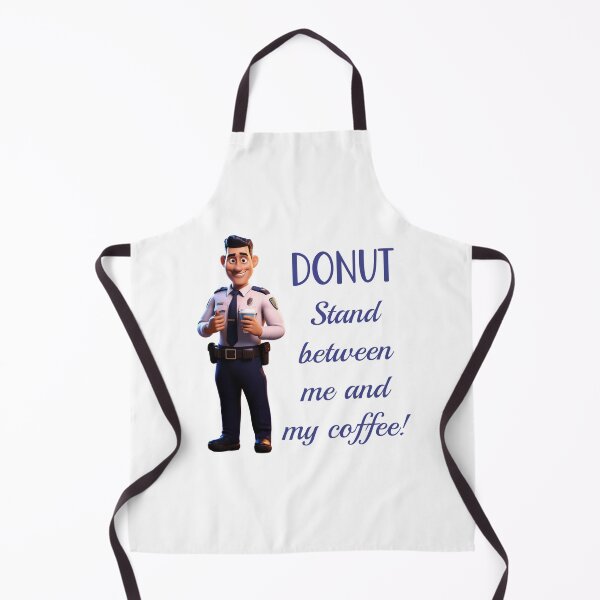 Item preview, DONUT Stand Between Me and My Coffee! - Cop Humor designed and sold by SSustainable.