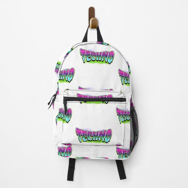 Item preview, TECHNO - Toxic Steez (rosa/lima/azul) designed and sold by Discothreadz.