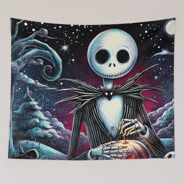 Item preview, Dive into Holiday Magic: Unique Jack Skellington Art for a Contemporary and Festive Celebration! designed and sold by InsaneLEDP.