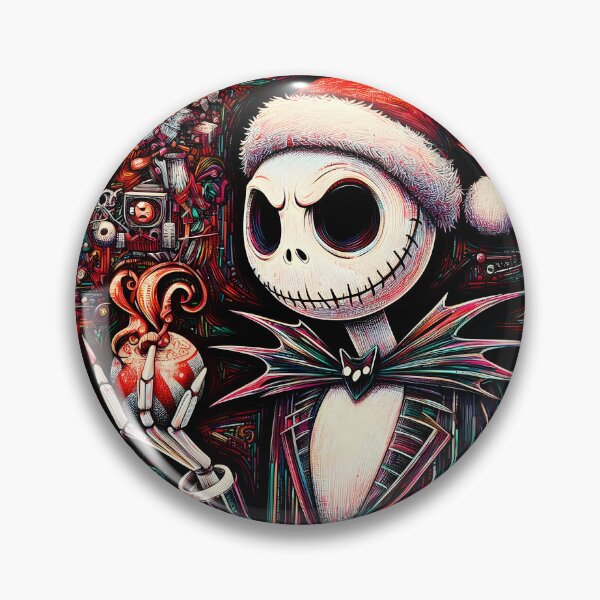 Artikelvorschau, Tauchen Sie ein in den Weihnachtszauber: Einzigartige Kunst von Jack Skellington für eine zeitgemäße und festliche Feier. entworfen und verkauft von InsaneLEDP.