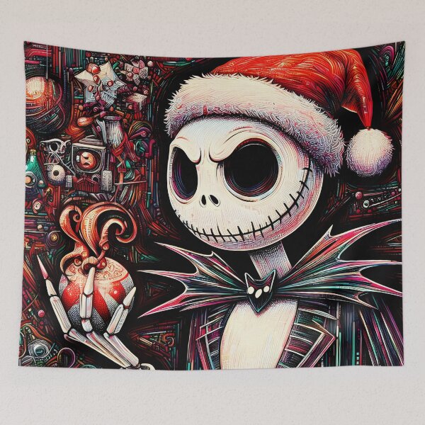 Item preview, Dive into Holiday Magic: Unique Jack Skellington Art for a Contemporary and Festive Celebration! designed and sold by InsaneLEDP.