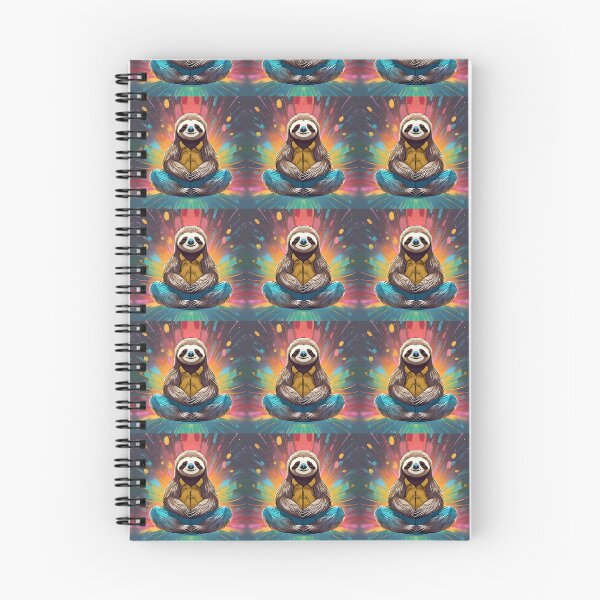 Item preview, Cute Meditating Sloth designed and sold by OliOuterBrands.