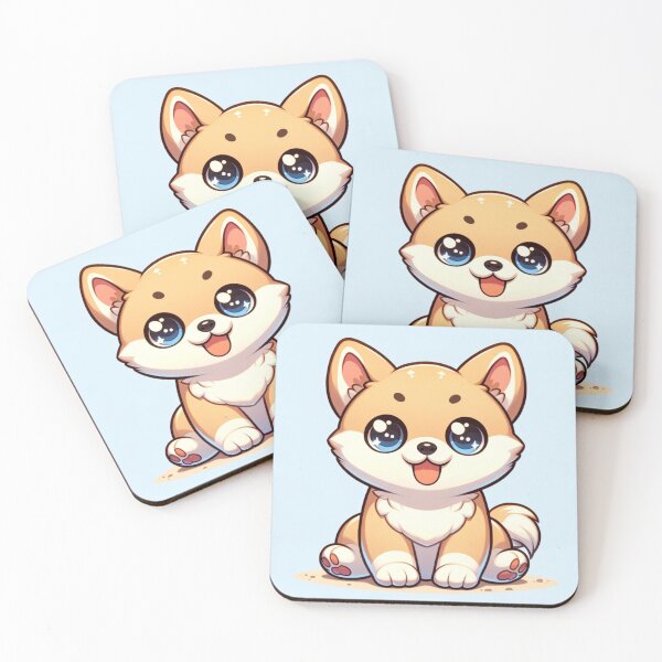 Item preview, Cute Korean Jindo designed and sold by CharmStudio.